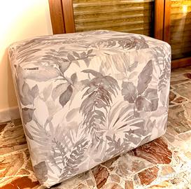 Pouf  artigianale da salotto