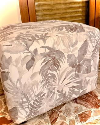Pouf  artigianale da salotto
