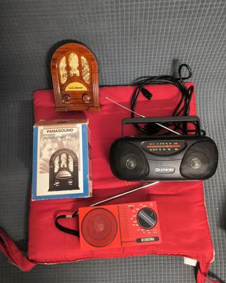 3 Radioline portatile vintage 