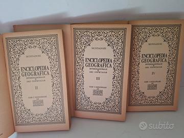 N.3 volunetti da collezione Encicl.Geogr.Internaz