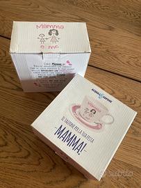 Due Tazza tazze da latte festa della mamma