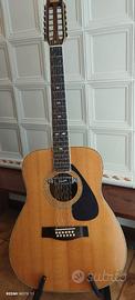Chitarra acustica 12 corde Yamaha con Pick-up