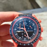 Omega X Swatch Mission to earth lava