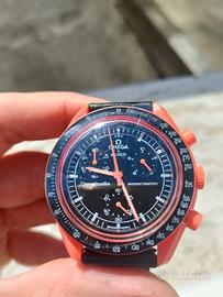 Omega X Swatch Mission to earth lava