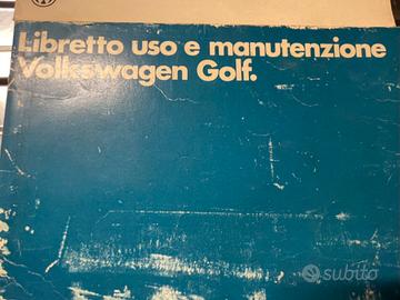 Golf cabriolet uso e manutenzione
