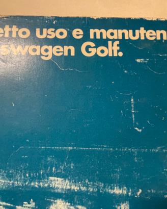 Golf cabriolet uso e manutenzione