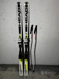 Sci HEAD Worldcup Rebels i.Gsx 163cm e bastoncini