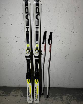 Sci HEAD Worldcup Rebels i.Gsx 163cm e bastoncini