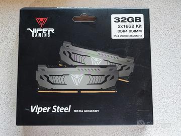 Ddr4 Viper Steel 32 Gb 3600 cl18