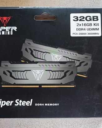 Ddr4 Viper Steel 32 Gb 3600 cl18