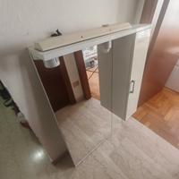 specchiera bagno con luce