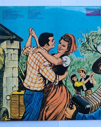 lotto 11 dischi in vinile musica popolare / folk