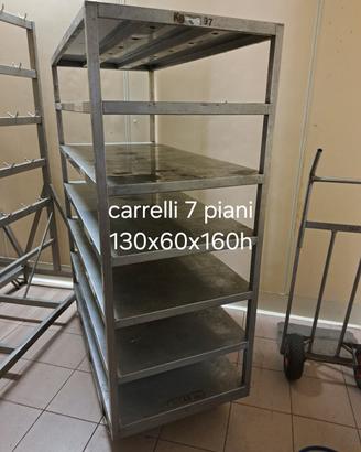 scaffali inox