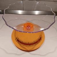 bilancia da cucina vintage arancione anni 70 moder