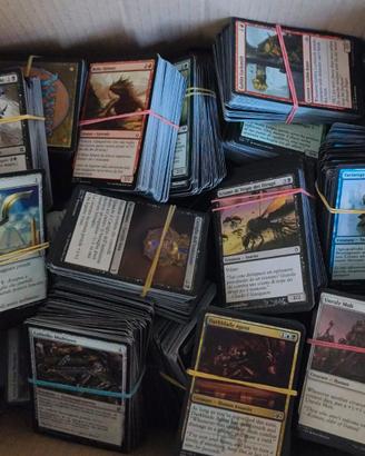 550 carte Magic Comuni/Non Comuni/Rare/Foil
