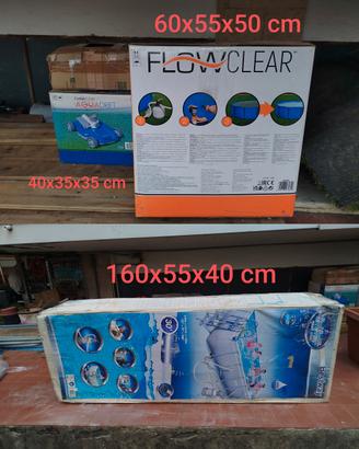 Piscina Bestway  smontata, imballata 6x2x1m 