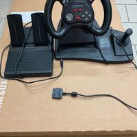 Volante e pedali ps playstation 1 game nextec