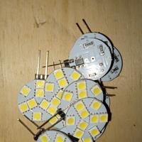 lampade G4 - 12 V  AC/DC luce bianca fredda k 7000