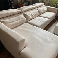 Divano poltrone e sofà 4 posti con chaise longue