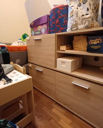Mobile tv, spazio giochi per bambini