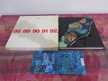 N. 2 LIBRI OROLOGI SWATCH ORIGINALI.
