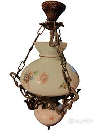 Lampadario vintage stile Vecchia America