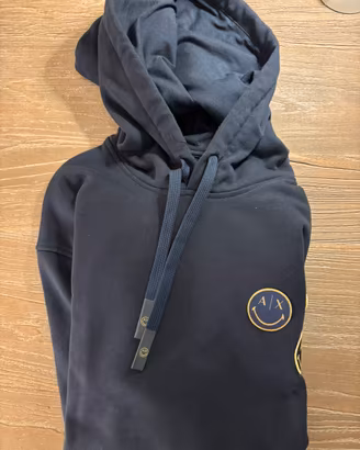 Armani Felpa con capuccio