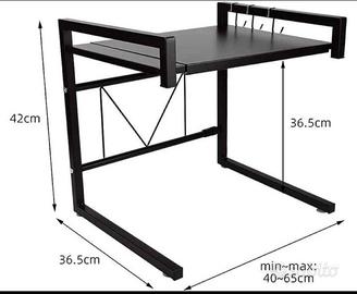 Mensola scaffale microonde