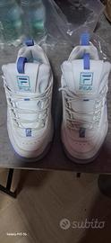 scarpe fila disruptor da donna indossate 2 volte