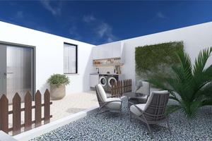 Bilocale ristrutturato con cortile