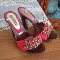 Zoccoli in legno estivi