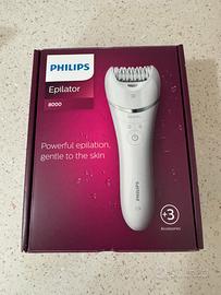 Epilatore philips serie 8000 wet e dry nuovo