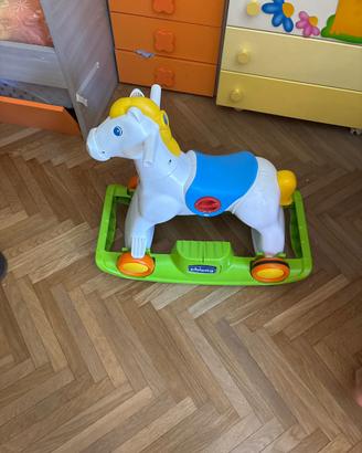 Cavallo a dondolo/cavalcabile Chicco Rode