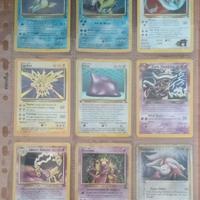 Carte rare Pokemon Vintage