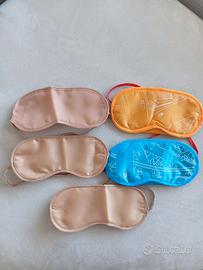 Mascherine per dormire, nuove, totale 5 