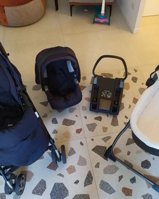 Trio Peg Perego Plico Switch + Base per Navicella
