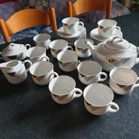 Servizio da caffè anni '80 per 12 persone - 27 pz