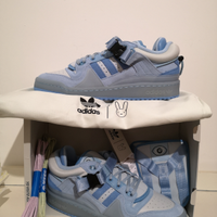Adidas low forum blue bad bunny EU 43