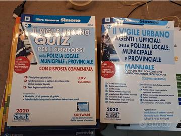 Manuale + Quiz Concorso Polizia Locale Vigile Urba