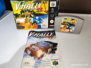 videogioco V-Rally edition 99 per Nintendo 64