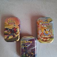 Minitin Pokemon vuota. Il costo è  relativo a una 