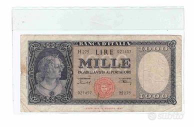 1.000 Lire Ornata di Perle Medusa