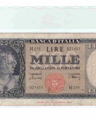 1.000 Lire Ornata di Perle Medusa