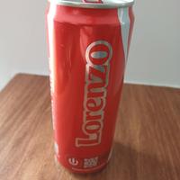 Lattina collezione Coca-Cola con nome “Lorenzo”