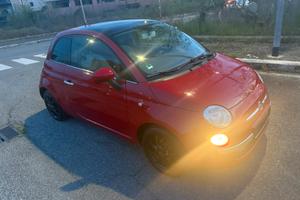 Fiat 500 lounge 70000km originali garanzia permute