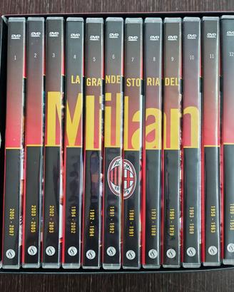 Raccolta n°12 DVD "La Grande Storia del Milan"