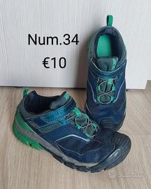 Scarpe trekking n.34
