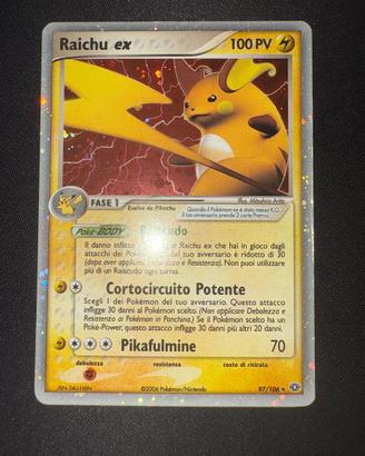 Raichu ex Holo EX Smeraldo 97/106