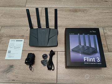 GL.iNet GL-BE9300(Flint 3) con WiFi 7