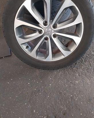 4 CERCHI IN LEGA 18" CON GOMME ESTIVE ALL'8 5%